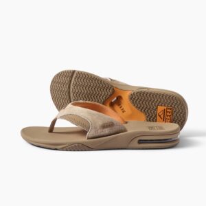 Fanning Men's Water-Friendly Flip-Flops